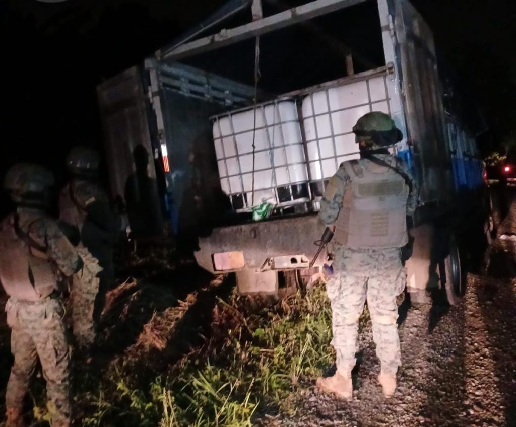 Militares evitan robo de combustible en Yaguachi