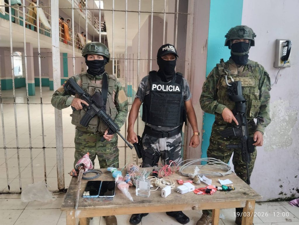 Controles en cárcel de Santo Domingo garantizan la seguridad penitenciaria