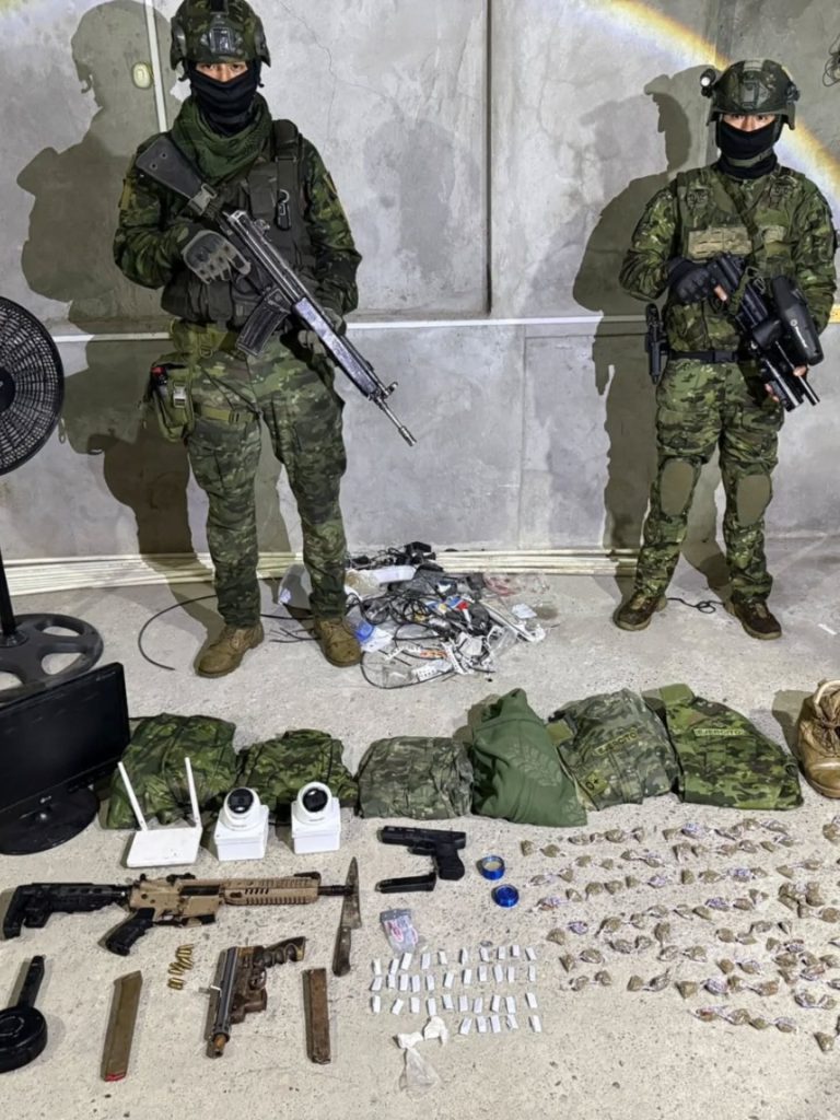 FF.AA. destruye centro de operaciones de “Los Lobos”