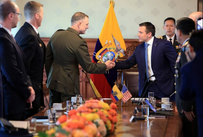 Ecuador fortalece su defensa con cooperación estratégica junto a Estados Unidos