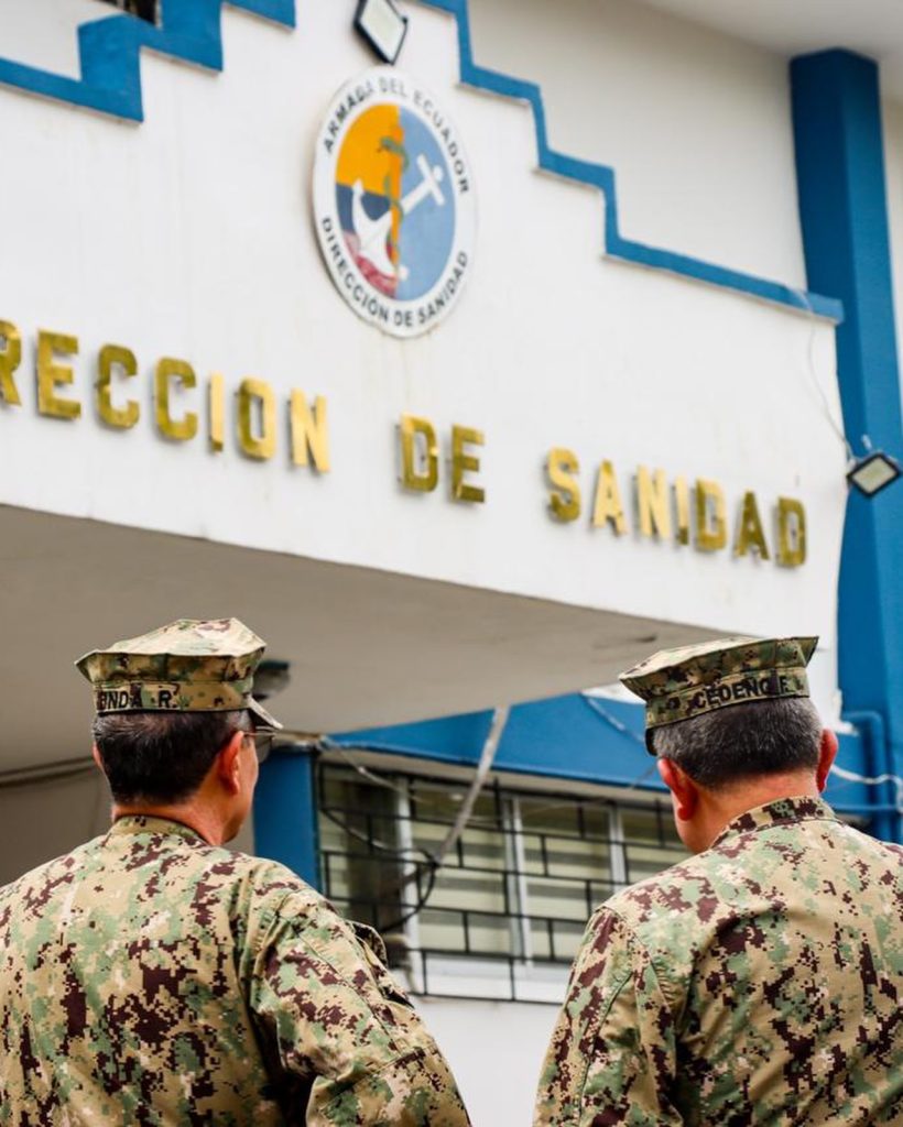 Armada del Ecuador conmemora el aniversario de su Dirección de Sanidad