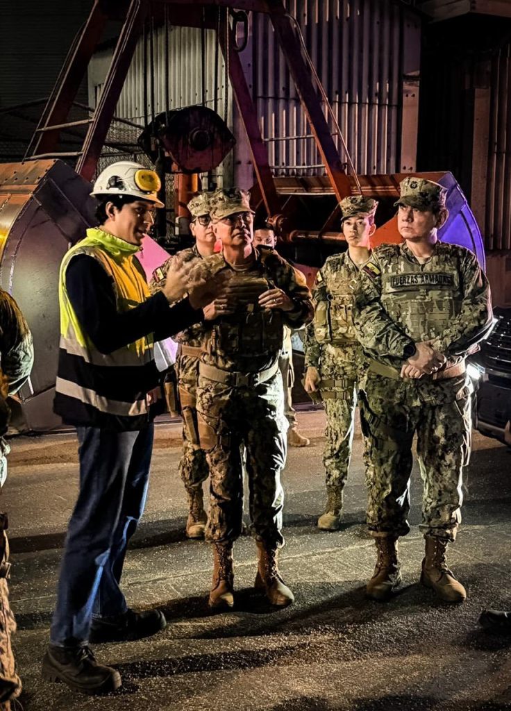 Operación militar refuerza la seguridad en el puerto marítimo