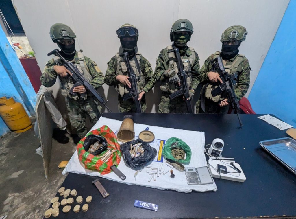 Operativo militar golpea al microtráfico en El Carmen, Manabí