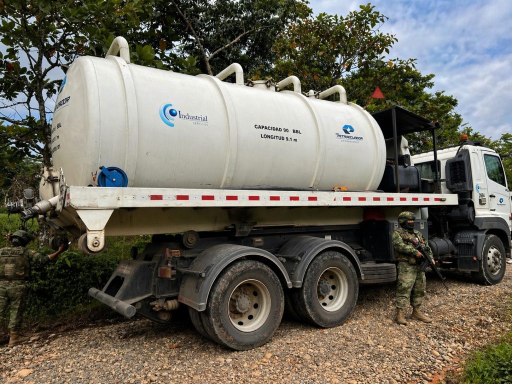 Red de contrabando de hidrocarburos es desmantelada en Sucumbíos