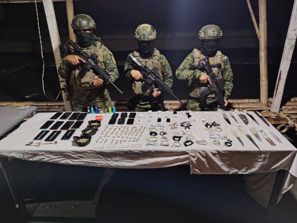 Operativo de seguridad en cárcel de Manabí