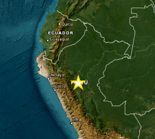 Sismo de 5,9 en Perú se sintió en cinco provincias de Ecuador