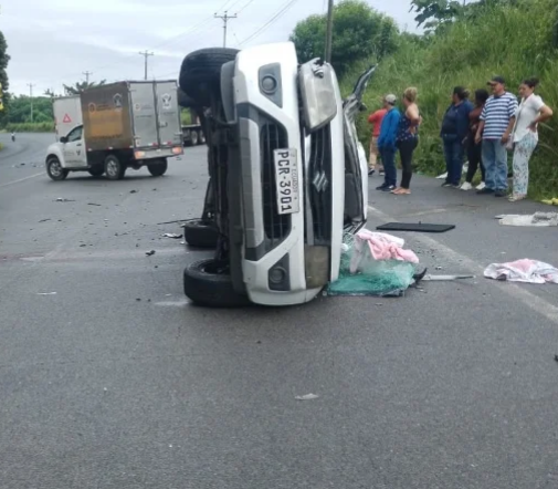 Tragedia en la vía Santo Domingo – La Concordia deja una fallecida