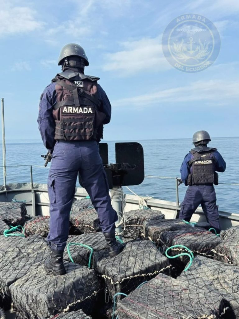 Golpe contundente al narcotráfico en aguas de Manabí