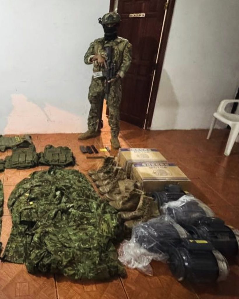 Intervención militar fortalece la seguridad en territorio manabita