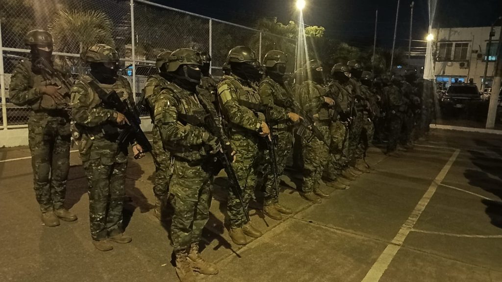 Bloque de Seguridad interviene Machala