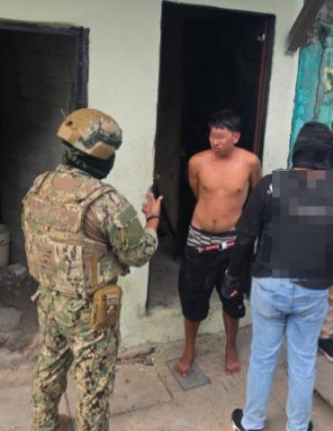 Sicario es detenido en operativo militar en Guayaquil