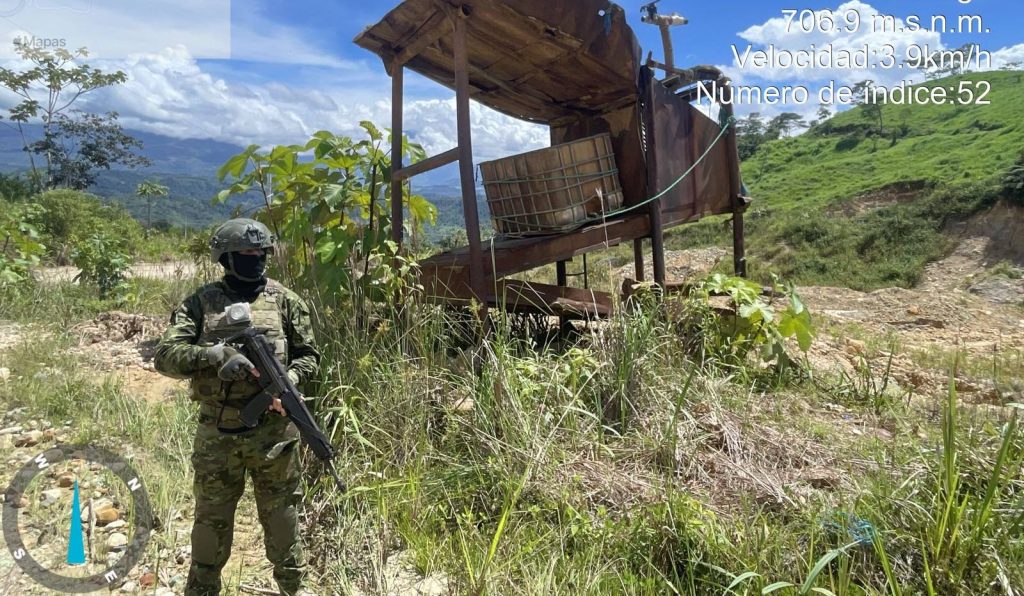 Operaciones contra la minería ilegal en Patuca