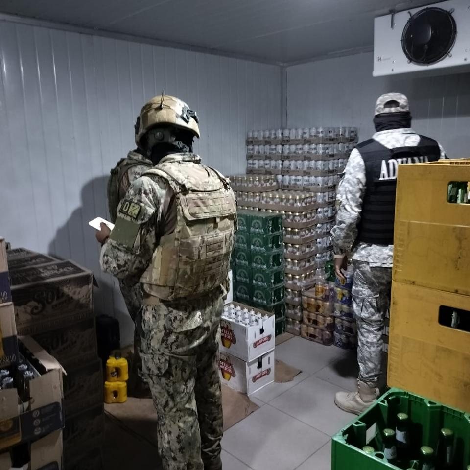 Golpe al contrabando  en Distrito Esteros