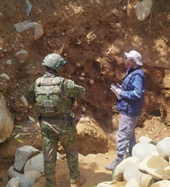 Operativos militares en Cotopaxi frenan la minería ilegal
