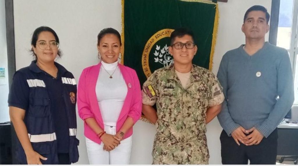 Armada del Ecuador potencia la conciencia marítima en Las Acacias