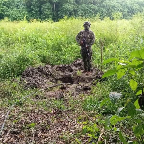 Militares localizan perforación clandestina en Esmeraldas