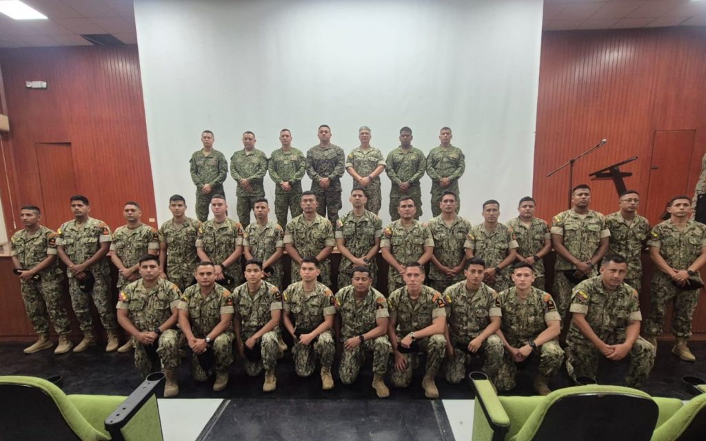 Armada del Ecuador inaugura Entrenamiento de Asalto Anfibio para fortalecer capacidades operativas
