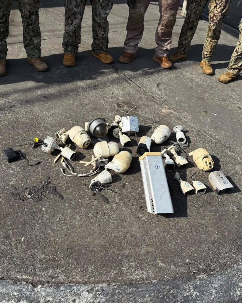 Fuerzas Armadas desmantelan sistema clandestino de videovigilancia en Isla Trinitaria
