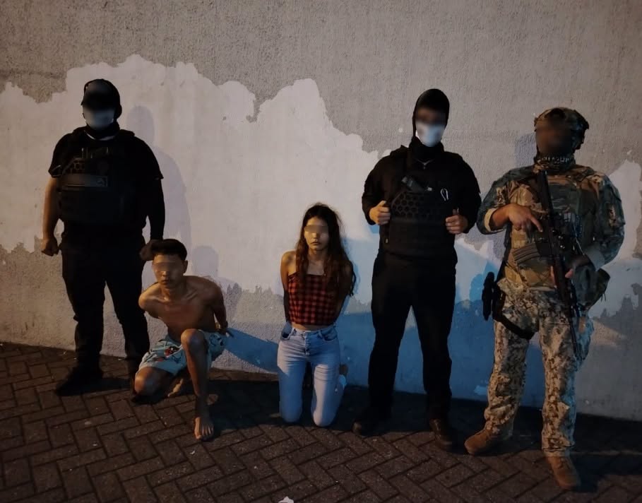 Detenidos por extorsión en Guayaquil