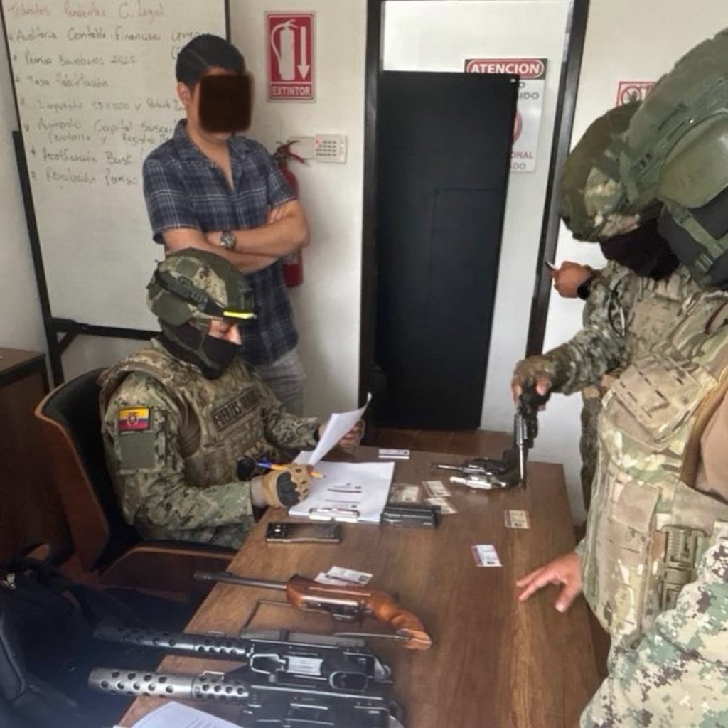 Armada del Ecuador supervisa empresas de seguridad