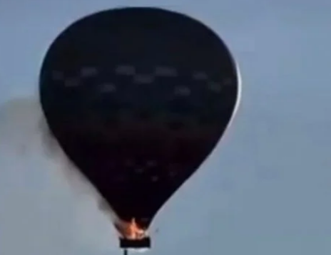 Ocho muertos tras incendio y caída de globo aerostático turístico en Brasil