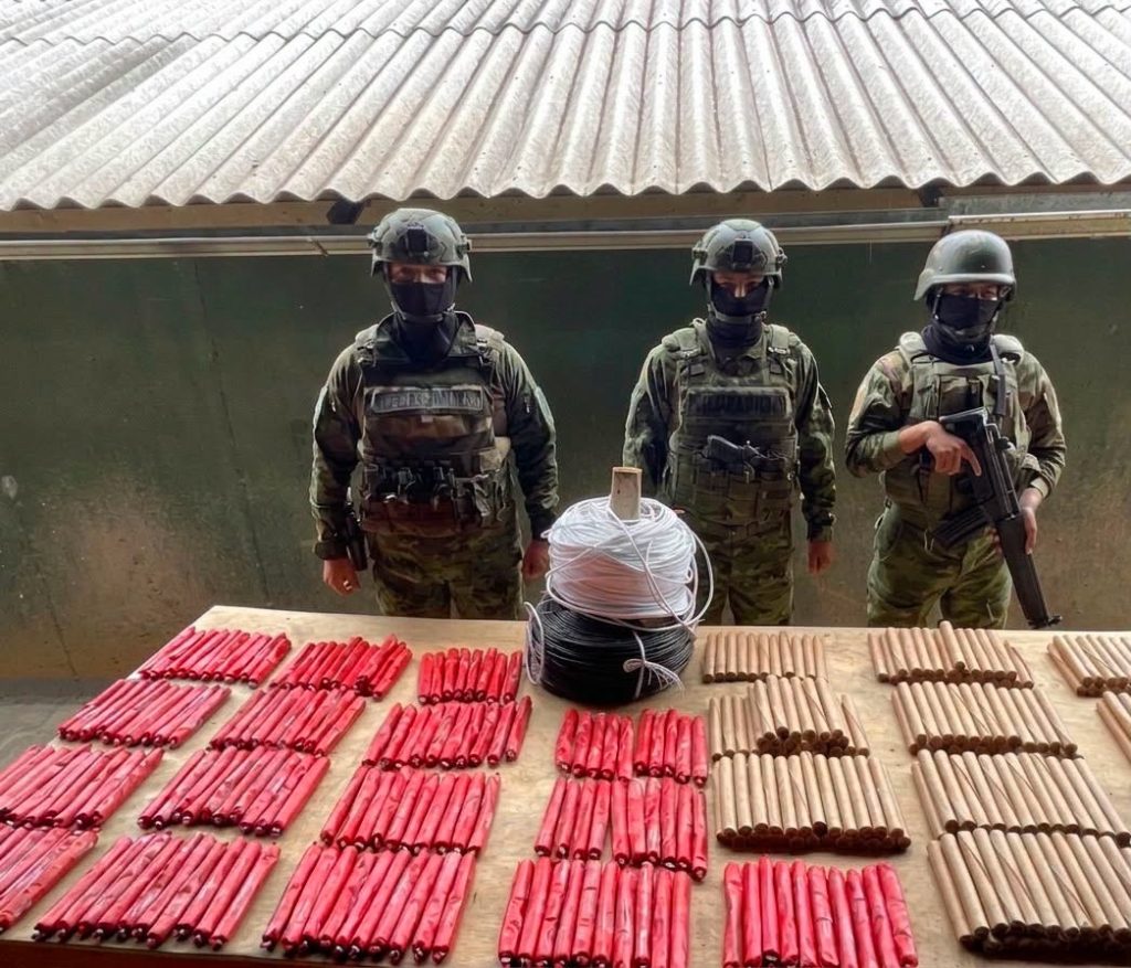 Golpe contundente a la minería ilegal en Zamora Chinchipe