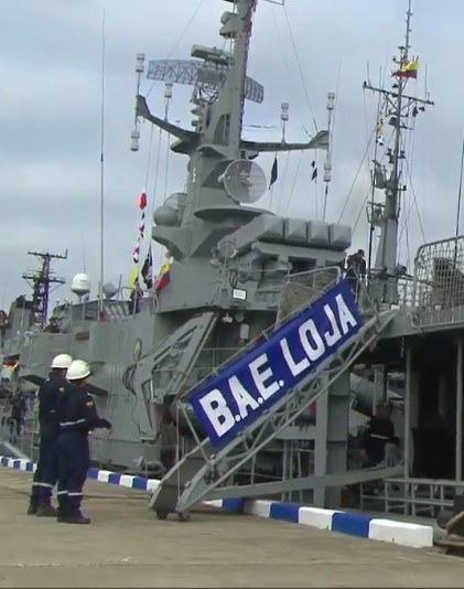 BAE Loja y BAE Imbabura zarparon para representar al Ecuador en PANAMAX 2026
