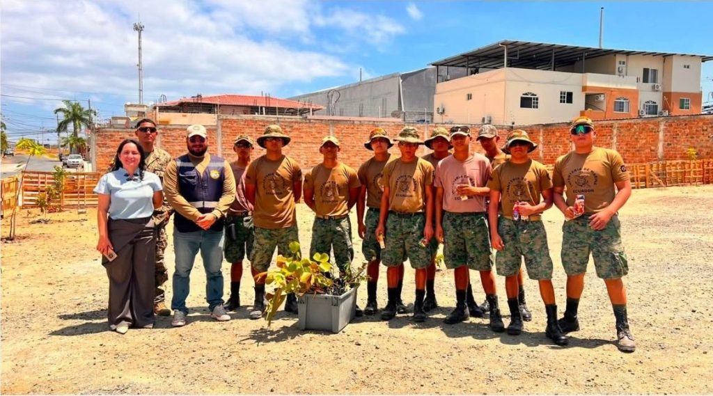 Digeim impulsa jornada de reforestación en Manabí