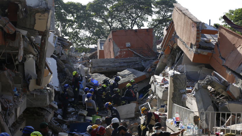 Mochila de emergencia ante terremoto