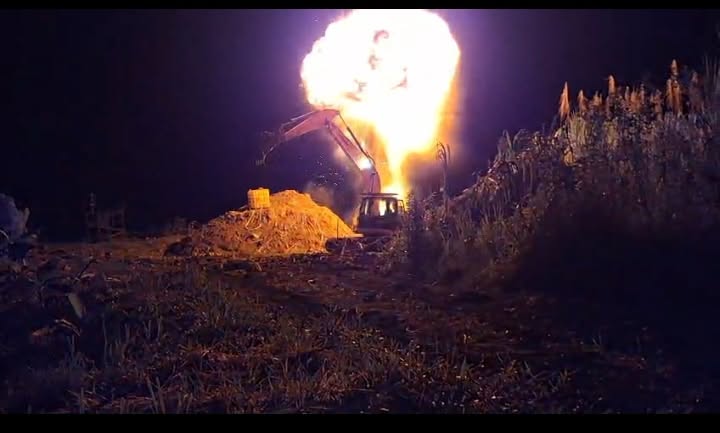 Destruyen maquinaria utilizada en minería ilegal
