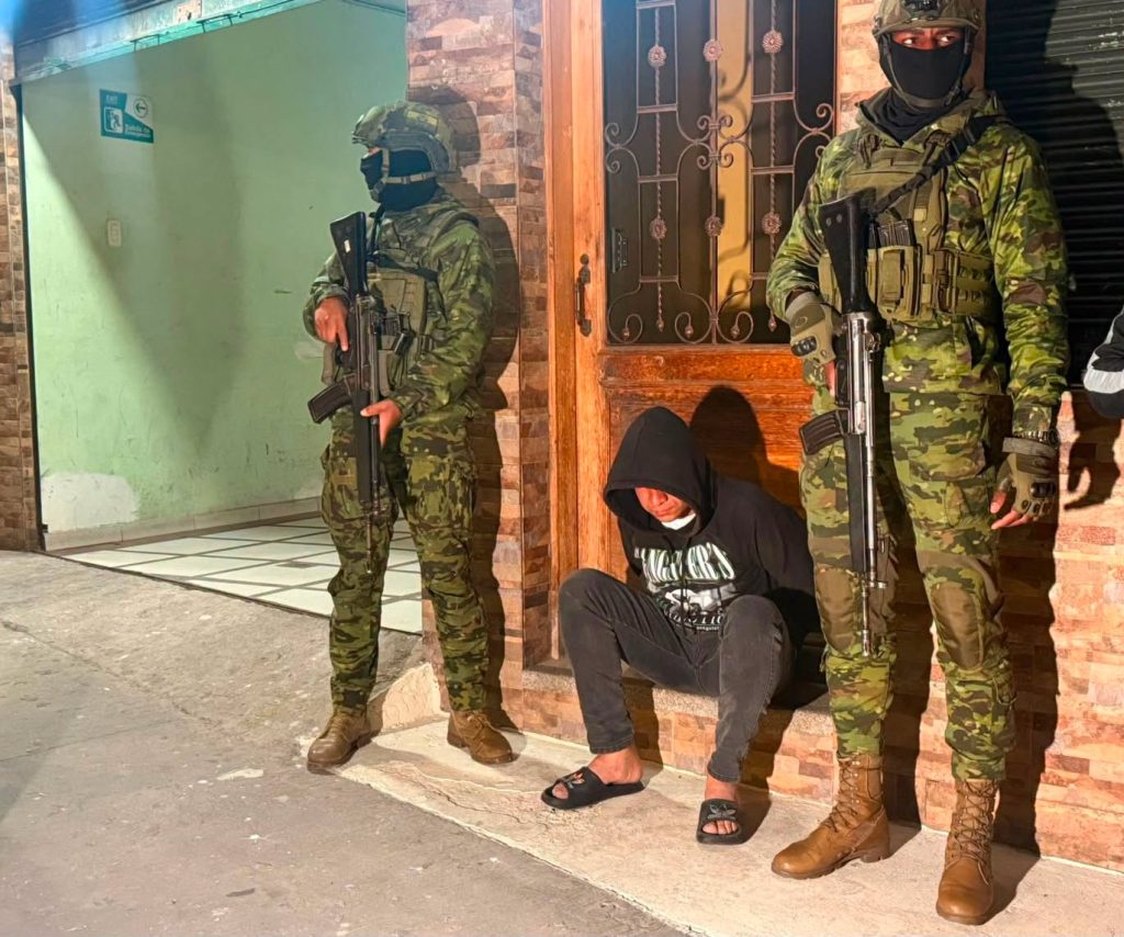 Militares aprehenden a alias “Payaso” en Riobamba