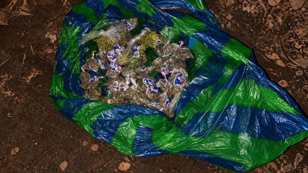 70 dosis de presunta marihuana decomisada en El Empalme