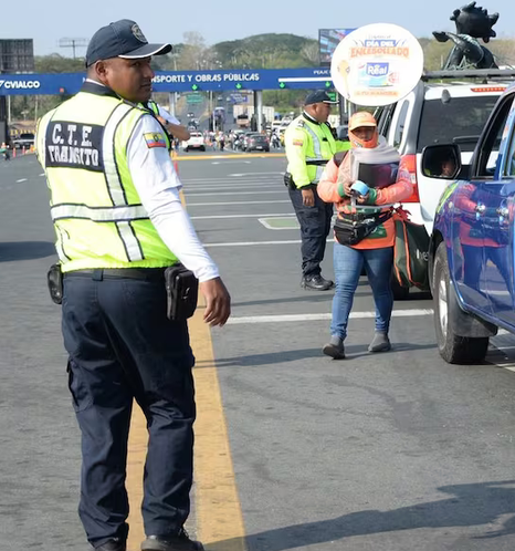 CTE activa operativo de seguridad vial por feriado nacional