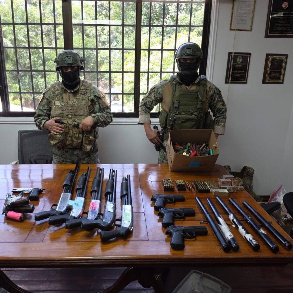 Detectan irregularidades en armas y municiones durante inspección de empresa de seguridad
