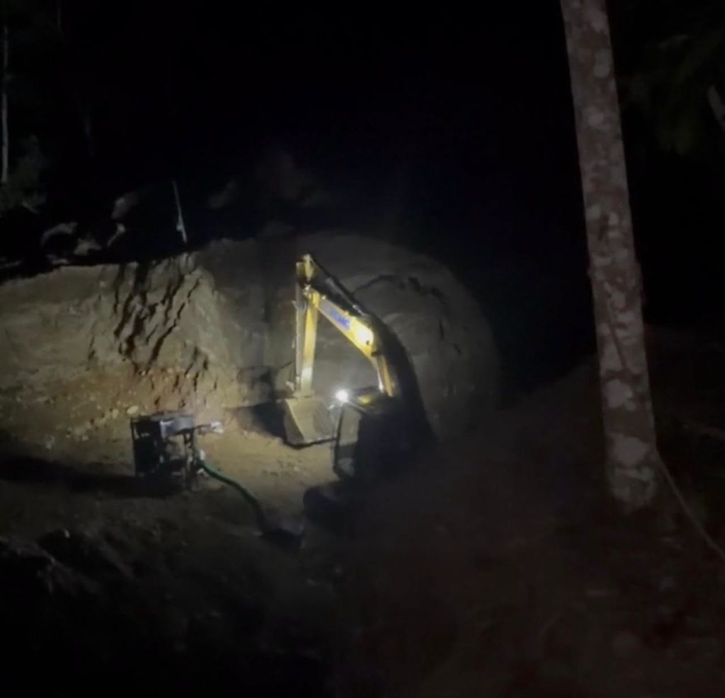 Operativo contra minería ilegal deja afectación de USD 229 mil en Napo