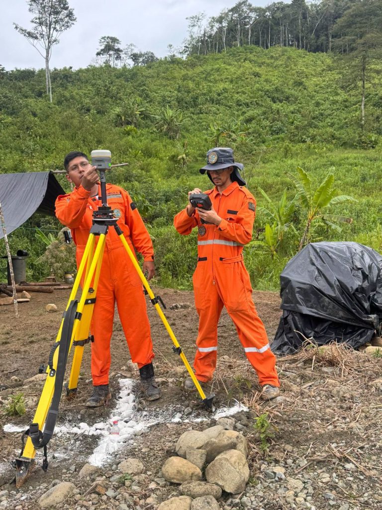 INOCAR fortalece la demarcación técnica de la frontera sur