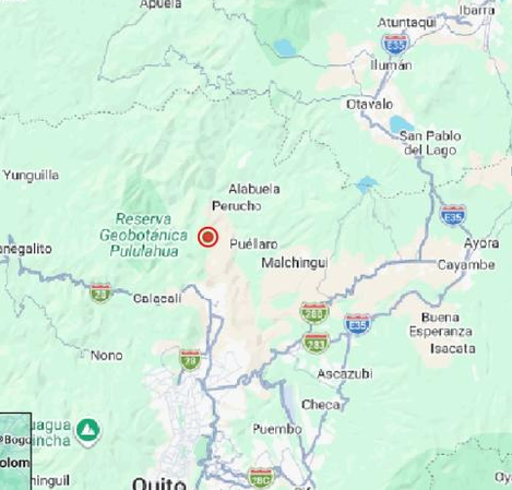 Temblor de magnitud 2.7 se registró cerca de Quito la mañana de este martes