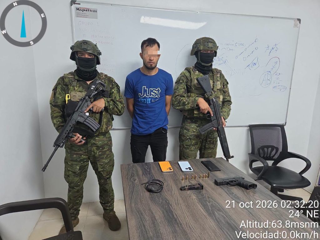 Integrante de “Los Lobos” es detenido en El Empalme