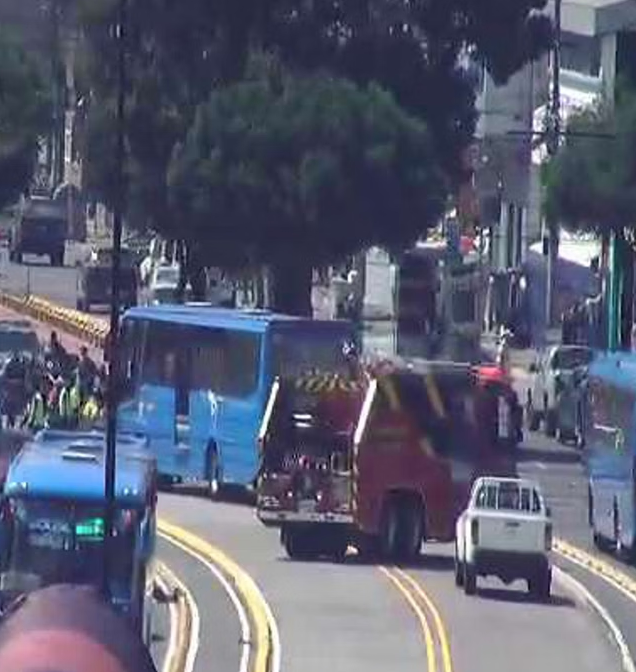 Una persona fallece tras ser atropellada por un bus en el norte de Quito