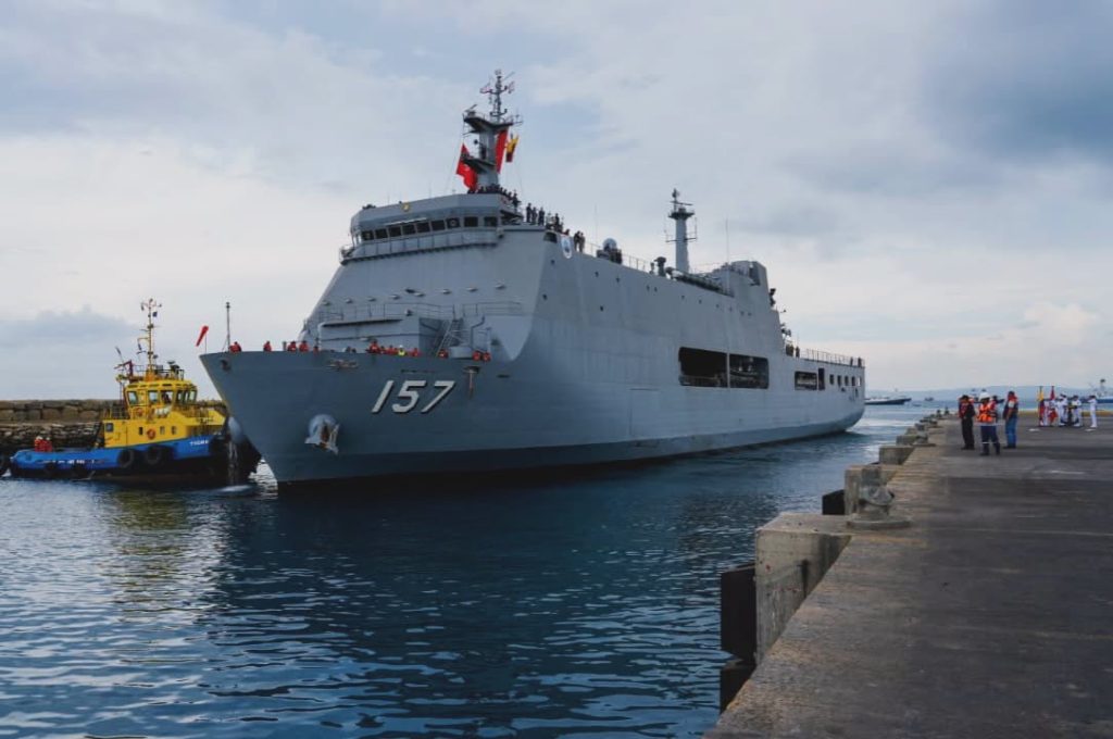 Buque peruano llega a Manta para participar en SOLIDAREX V 2026