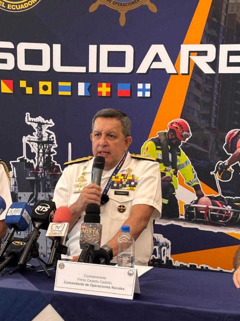 Armada del Ecuador destaca la cooperación internacional en el ejercicio SOLIDAREX V 2026