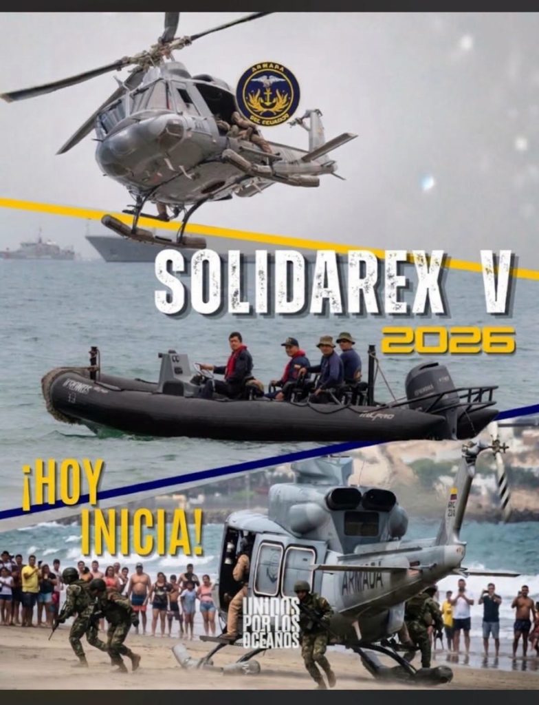 ¡INICIA SOLIDAREX V 2026! Armadas de varios países se unen para fortalecer la respuesta ante emergencias