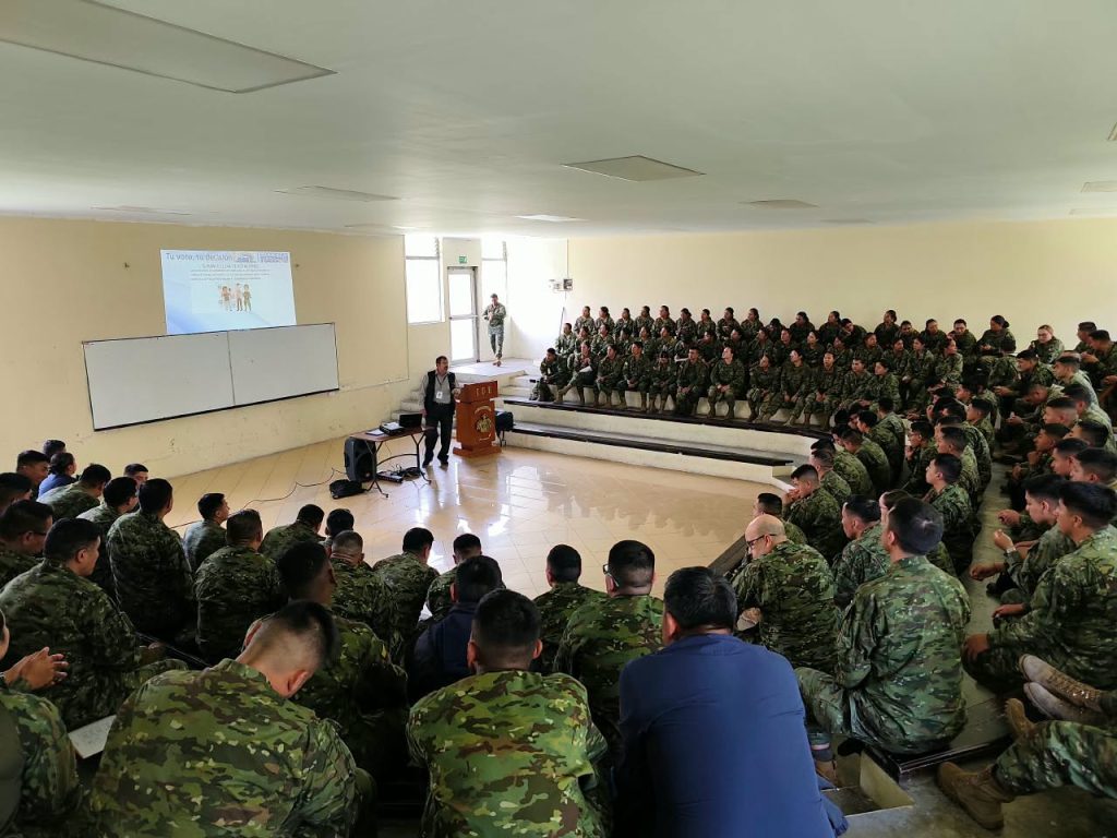 Personal militar se capacita para el proceso electoral del 29 de noviembre