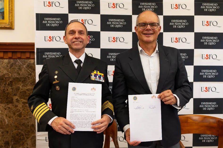 Inocar y USFQ fortalecen cooperación científica para el estudio del océano